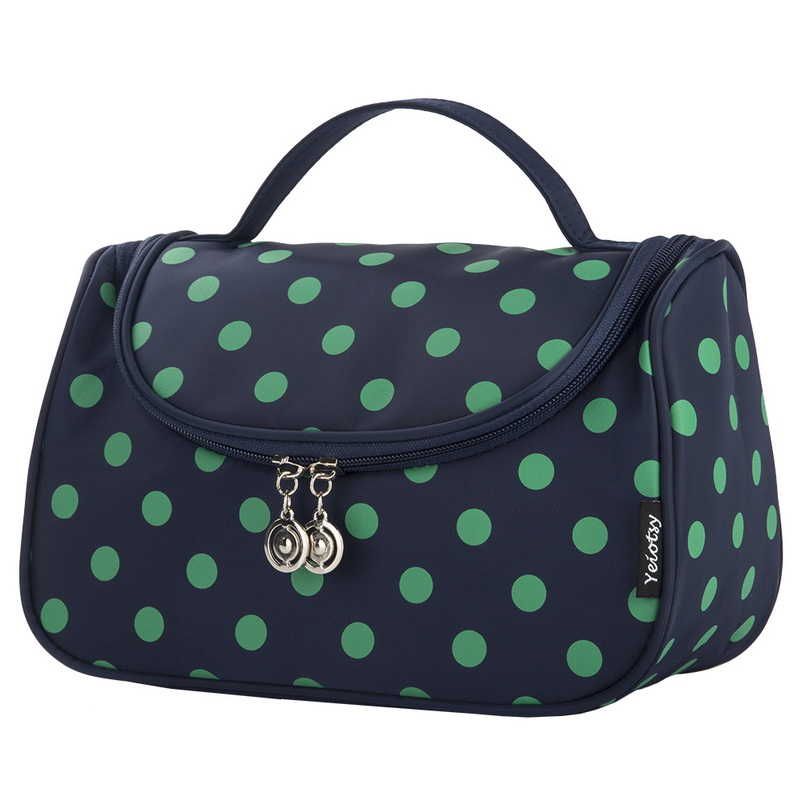 Polka Dots Cosmetic Bag